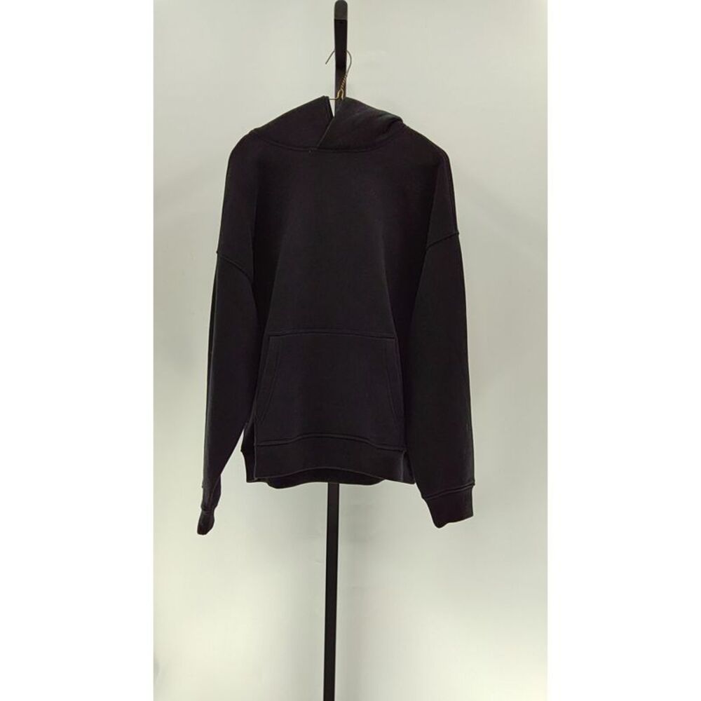 Quince Men Everyday Fleece Hoodie Black M
